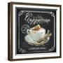 Coffee House Cappuccino-Chad Barrett-Framed Art Print