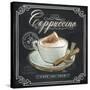 Coffee House Cappuccino-Chad Barrett-Stretched Canvas