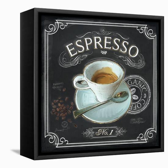 Coffee House Espresso-Chad Barrett-Framed Stretched Canvas