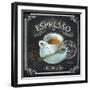 Coffee House Espresso-Chad Barrett-Framed Art Print