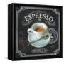 Coffee House Espresso-Chad Barrett-Framed Stretched Canvas