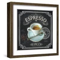 Coffee House Espresso-Chad Barrett-Framed Art Print