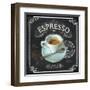 Coffee House Espresso-Chad Barrett-Framed Art Print