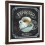 Coffee House Espresso-Chad Barrett-Framed Art Print