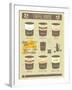 Coffee House Old Infographics-elfivetrov-Framed Art Print