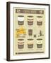 Coffee House Old Infographics-elfivetrov-Framed Art Print