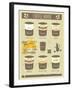 Coffee House Old Infographics-elfivetrov-Framed Art Print