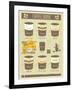 Coffee House Old Infographics-elfivetrov-Framed Art Print