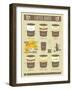 Coffee House Old Infographics-elfivetrov-Framed Art Print