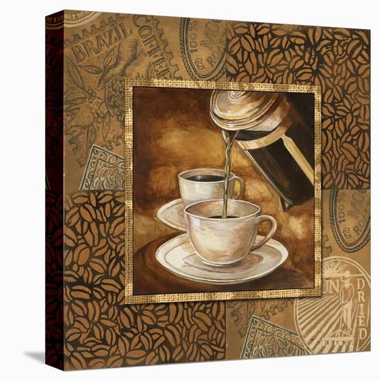 Coffee III-Gregory Gorham-Stretched Canvas