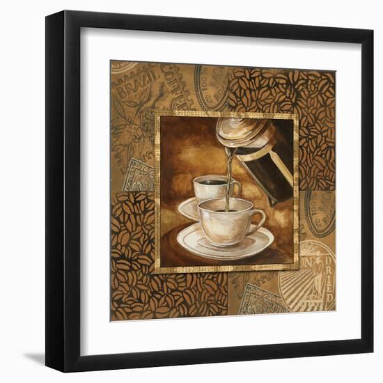 Coffee III-Gregory Gorham-Framed Art Print