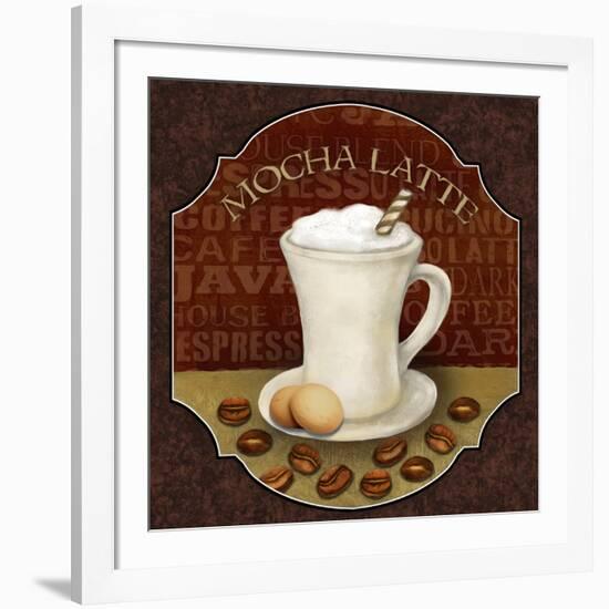 Coffee Illustration I-Abby White-Framed Art Print