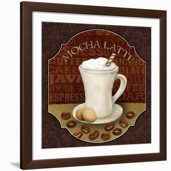 Coffee Illustration I-Abby White-Framed Art Print