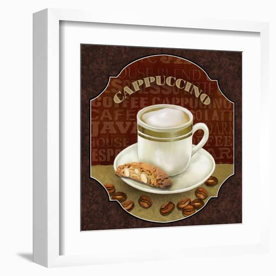 Coffee Illustration III-Abby White-Framed Art Print