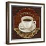 Coffee Illustration IV-Abby White-Framed Art Print