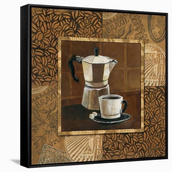 Coffee IV-Gregory Gorham-Framed Stretched Canvas