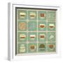 Coffee Labels Set-elfivetrov-Framed Art Print