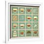 Coffee Labels Set-elfivetrov-Framed Art Print