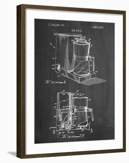 Coffee Maker Patent-null-Framed Art Print