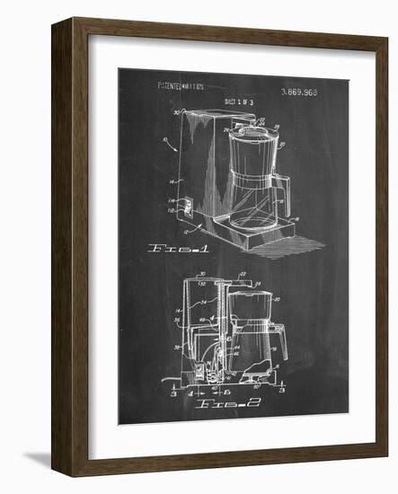 Coffee Maker Patent-null-Framed Art Print