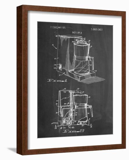 Coffee Maker Patent-null-Framed Art Print