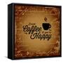 Coffee Makes You Happy-arenacreative-Framed Stretched Canvas