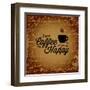 Coffee Makes You Happy-arenacreative-Framed Art Print