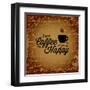 Coffee Makes You Happy-arenacreative-Framed Art Print