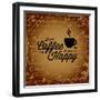 Coffee Makes You Happy-arenacreative-Framed Art Print