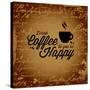 Coffee Makes You Happy-arenacreative-Stretched Canvas