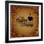 Coffee Makes You Happy-arenacreative-Framed Art Print