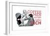 Coffee & Men-null-Framed Giclee Print