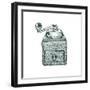 Coffee Mill-Wendy Edelson-Framed Giclee Print