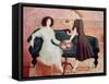Coffee Morning, 1993-Patricia O'Brien-Framed Stretched Canvas