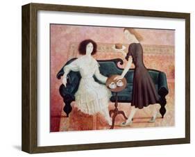 Coffee Morning, 1993-Patricia O'Brien-Framed Giclee Print