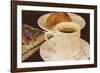 Coffee Morning I-Teo Tarras-Framed Giclee Print