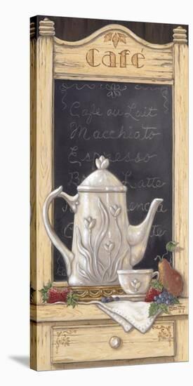 Coffee 'n Fruit I-Janet Kruskamp-Stretched Canvas