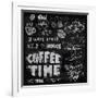 Coffee on Chalkboard-bioraven-Framed Art Print