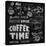 Coffee on Chalkboard-bioraven-Stretched Canvas