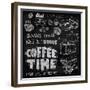 Coffee on Chalkboard-bioraven-Framed Premium Giclee Print