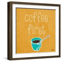 Coffee or Wine I-Patricia Pinto-Framed Art Print