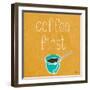 Coffee or Wine I-Patricia Pinto-Framed Art Print