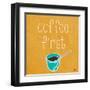 Coffee or Wine I-Patricia Pinto-Framed Art Print