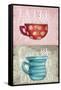 Coffee Panel-Elizabeth Medley-Framed Stretched Canvas