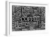 Coffee Pattern-null-Framed Giclee Print