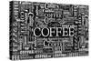 Coffee Pattern-null-Stretched Canvas