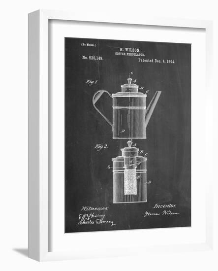 Coffee Percolator Patent-null-Framed Art Print