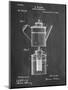 Coffee Percolator Patent-null-Mounted Art Print