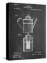 Coffee Percolator Patent-null-Stretched Canvas