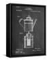 Coffee Percolator Patent-null-Framed Stretched Canvas